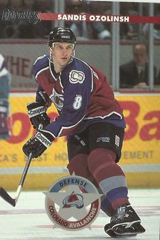 #104 Sandis Ozolinsh - Colorado Avalanche - 1996-97 Donruss Hockey