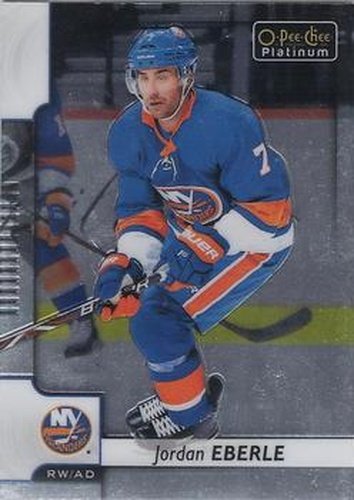 #104 Jordan Eberle - New York Islanders - 2017-18 O-Pee-Chee Platinum Hockey