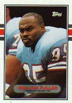 #104 William Fuller - Houston Oilers - 1989 Topps Football