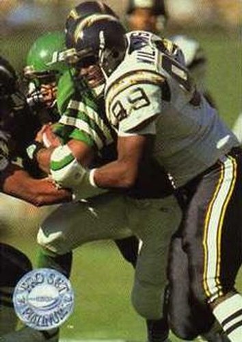 #104 Lee Williams - San Diego Chargers - 1991 Pro Set Platinum Football
