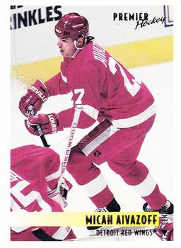 #104 Micah Aivazoff - Detroit Red Wings - 1994-95 O-Pee-Chee Premier Hockey