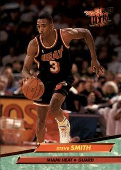 #104 Steve Smith - Miami Heat - 1992-93 Ultra Basketball