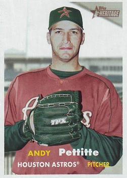 #104 Andy Pettitte - Houston Astros - 2006 Topps Heritage Baseball