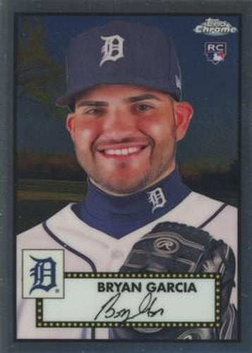 #104 Bryan Garcia - Detroit Tigers - 2021 Topps Chrome Platinum Anniversary Baseball