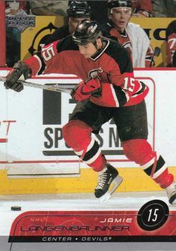 #104 Jamie Langenbrunner - New Jersey Devils - 2002-03 Upper Deck Hockey