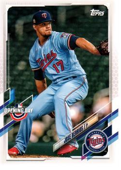 #104 Jose Berrios - Minnesota Twins - 2021 Topps Opening Day Baseball