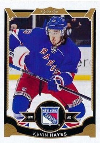 #104 Kevin Hayes - New York Rangers - 2015-16 O-Pee-Chee Hockey