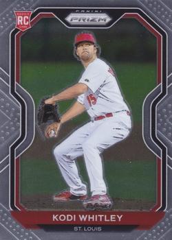 #104 Kodi Whitley - St. Louis Cardinals - 2021 Panini Prizm Baseball