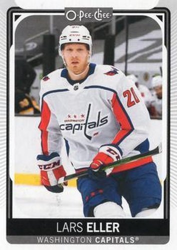 #104 Lars Eller - Washington Capitals - 2021-22 O-Pee-Chee Hockey