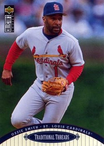 #104 Ozzie Smith - St. Louis Cardinals - 1996 Collector's Choice Baseball