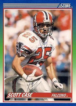 #104 Scott Case - Atlanta Falcons - 1990 Score Football
