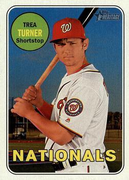 #104 Trea Turner - Washington Nationals - 2018 Topps Heritage Baseball