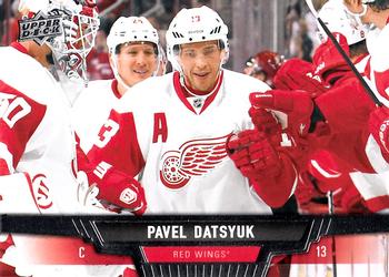 #104 Pavel Datsyuk - Detroit Red Wings - 2013-14 Upper Deck Hockey