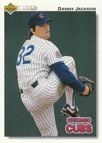 #104 Danny Jackson - Chicago Cubs - 1992 Upper Deck Baseball