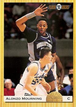 #105 Alonzo Mourning - Georgetown Hoyas / Charlotte Hornets - 1993 Classic Draft Picks Basketball