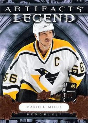 #105 Mario Lemieux - Pittsburgh Penguins - 2009-10 Upper Deck Artifacts Hockey