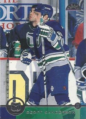 #105 Geoff Sanderson - Hartford Whalers - 1996-97 Leaf Hockey