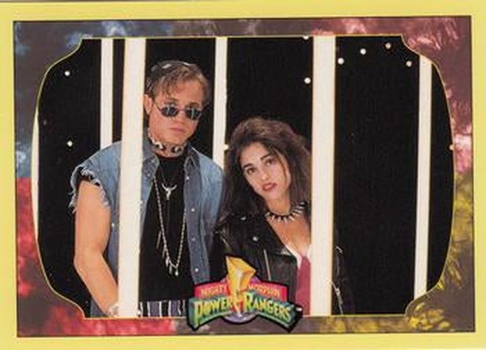 #105 Under Rita's Spell - 1994 Collect-A-Card Power Rangers