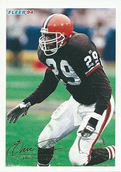 105 Eric Turner - Cleveland Browns - 1994 Fleer Football – Isolated Cards