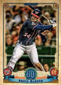#105 Bryce Harper - Washington Nationals - 2019 Topps Gypsy Queen Baseball