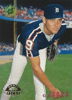 #105 Cade Gaspar - Detroit Tigers - 1995 Stadium Club Baseball