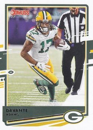 #105 Davante Adams - Green Bay Packers - 2020 Donruss Football