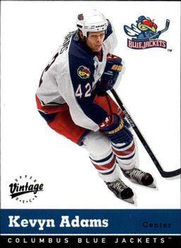 #105 Kevyn Adams - Columbus Blue Jackets - 2000-01 Upper Deck Vintage Hockey