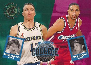#105 Mark Jackson / Chris Mullin - Golden State Warriors / Los Angeles Clippers - 1994-95 Stadium Club Basketball