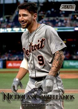 #105 Nicholas Castellanos - Detroit Tigers - 2019 Stadium Club Baseball