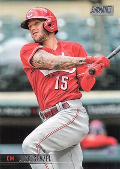 #105 Nick Senzel - Cincinnati Reds - 2021 Stadium Club Baseball