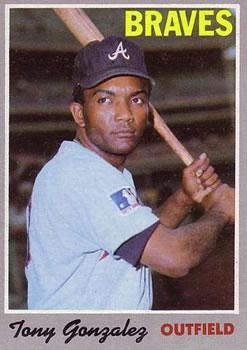 #105 Tony Gonzalez - Atlanta Braves - 1970 Topps Baseball