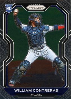 #105 William Contreras - Atlanta Braves - 2021 Panini Prizm Baseball