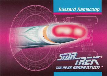 #105 Bussard Ramscoop - 1992 Impel Star Trek: The Next Generation