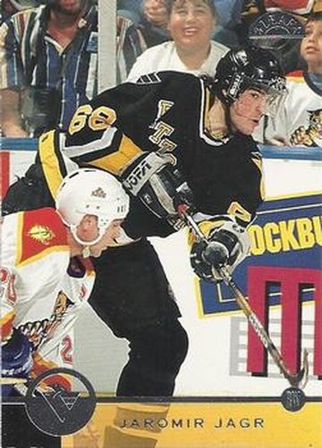 #106 Jaromir Jagr - Pittsburgh Penguins - 1996-97 Leaf Hockey