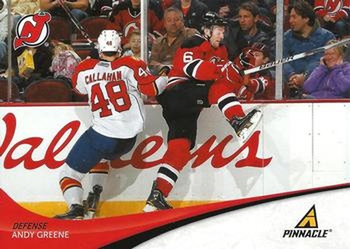 #106 Andy Greene - New Jersey Devils - 2011-12 Panini Pinnacle Hockey