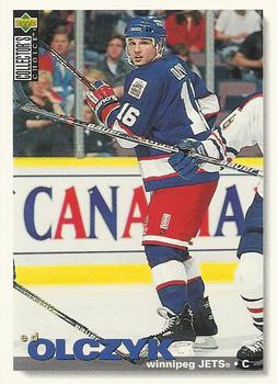 #106 Ed Olczyk - Winnipeg Jets - 1995-96 Collector's Choice Hockey