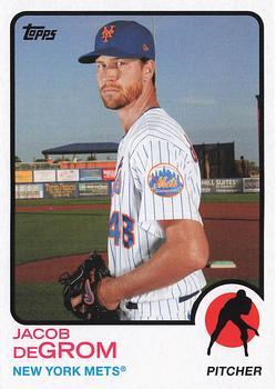 #106 Jacob deGrom - New York Mets - 2021 Topps Archives Baseball