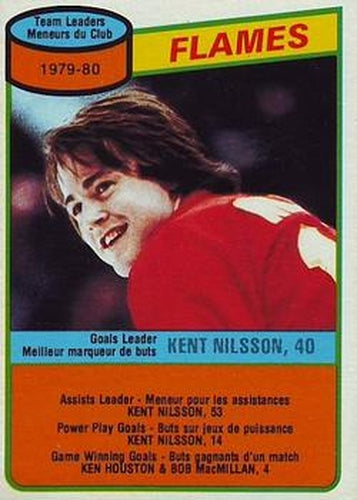 #106 Kent Nilsson - Calgary Flames - 1980-81 O-Pee-Chee Hockey
