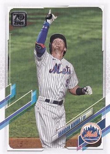 #106 Brandon Nimmo - New York Mets - 2021 Topps Baseball