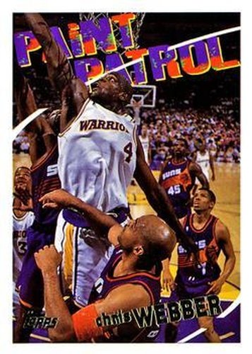 #106 Chris Webber - Golden State Warriors - 1994-95 Topps Basketball