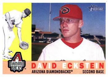 #106 David Eckstein - Arizona Diamondbacks - 2009 Topps Heritage Baseball