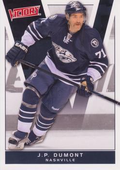 #106 J.P. Dumont - Nashville Predators - 2010-11 Upper Deck Victory Hockey