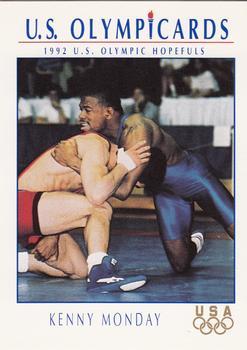 #106 Kenny Monday - USA - 1992 Impel U.S. Olympic Hopefuls