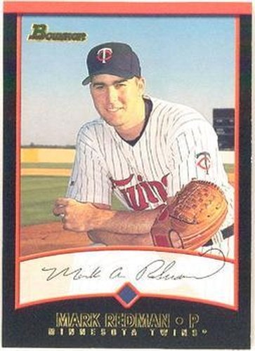 #106 Mark Redman - Minnesota Twins - 2001 Bowman Baseball