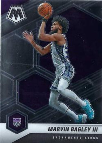 #106 Marvin Bagley III - Sacramento Kings - 2020-21 Panini Mosaic Basketball