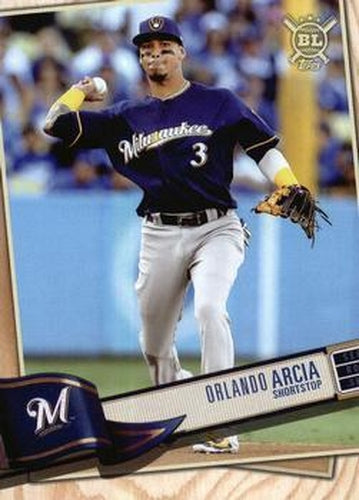 #106 Orlando Arcia - Milwaukee Brewers - 2019 Topps Big League Baseball