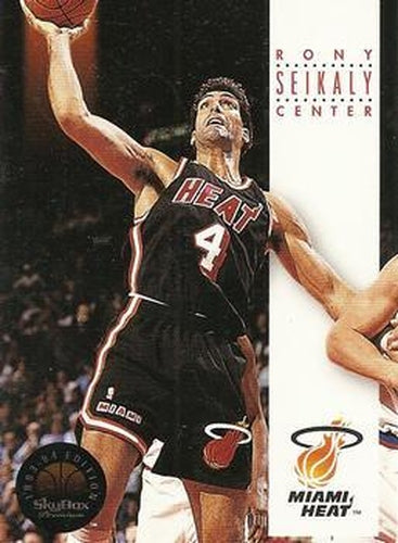 #106 Rony Seikaly - Miami Heat - 1993-94 SkyBox Premium Basketball