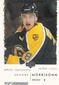 #106 Shaone Morrisonn - Boston Bruins - 2002-03 UD Artistic Impressions Hockey