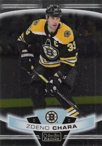 #106 Zdeno Chara - Boston Bruins - 2019-20 O-Pee-Chee Platinum Hockey
