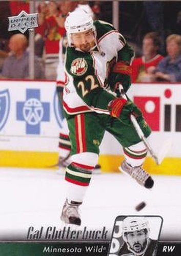#106 Cal Clutterbuck - Minnesota Wild - 2010-11 Upper Deck Hockey